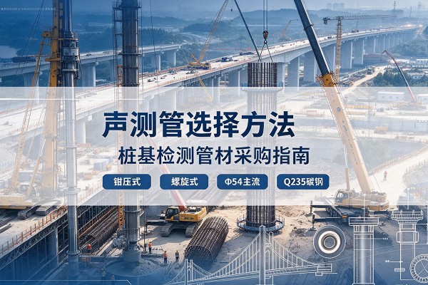 吉水声测管选型标准