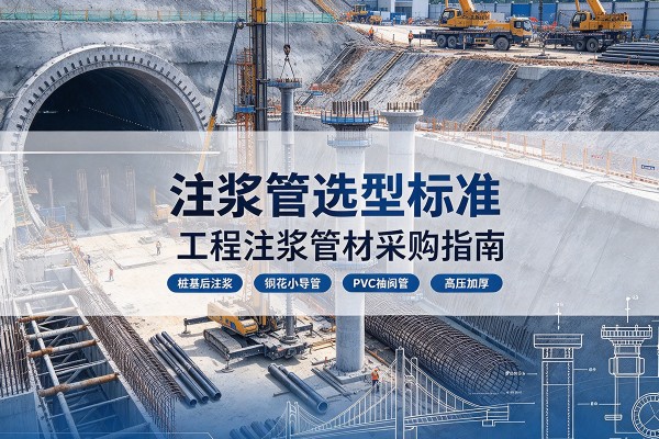吉水注浆管选型标准