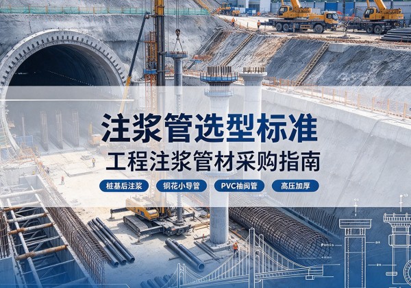 吉水注浆管选型标准